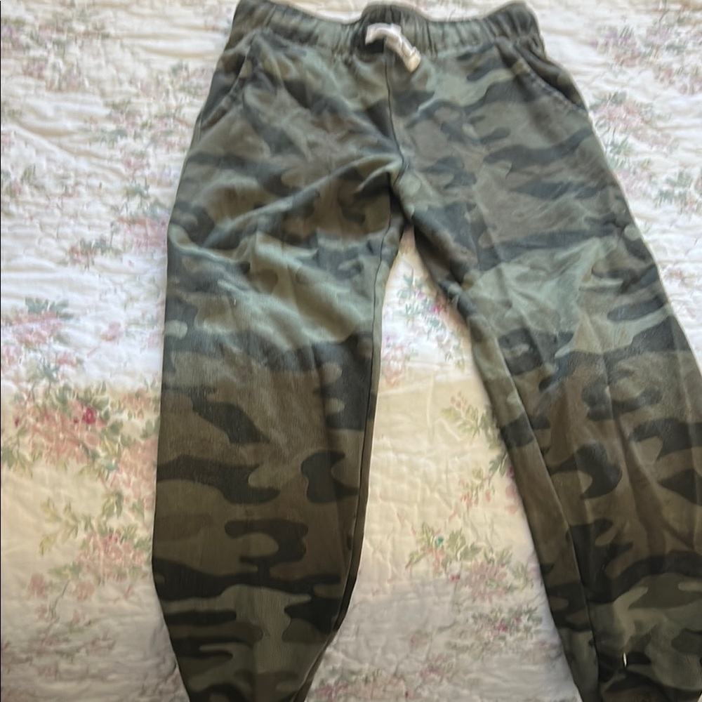 Kids Camouflage Jogger Pants